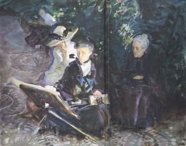 John Singer Sargent In the Generalife (mk18) Spain oil painting art